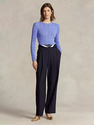 POLO RALPH LAUREN | Pullover
Marke: POLO RALPH LAUREN
Farbe: grau
Kategorien: Mode,Damen

Ärmellänge: Langarm
Ausschnitt: Rundhalsausschnitt
Material: Baumwolle,Strick
Musterung: Unifarben
Passform (Oberbekleidung): Regular
Stil: Casual
Details: Logo,Strickmuster | blau